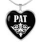 Pat v02 - Heart Pendant Luxury Necklace