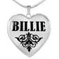Billie v01 - Heart Pendant Luxury Necklace