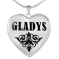 Gladys v01 - Heart Pendant Luxury Necklace
