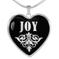 Joy v01s - Heart Pendant Luxury Necklace