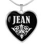Jean v01s - Heart Pendant Luxury Necklace