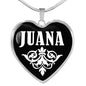 Juana v02 - Heart Pendant Luxury Necklace