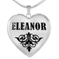 Eleanor v01 - Heart Pendant Luxury Necklace