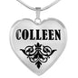 Colleen v01 - Heart Pendant Luxury Necklace
