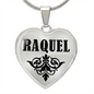 Raquel v01 - Heart Pendant Luxury Necklace