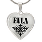 Eula v01 - Heart Pendant Luxury Necklace