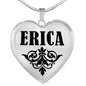 Erica v01 - Heart Pendant Luxury Necklace