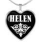 Helen v02 - Heart Pendant Luxury Necklace