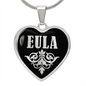 Eula v02 - Heart Pendant Luxury Necklace