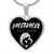 Mama, Est. 2020 v2 - Heart Pendant Luxury Necklace