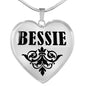 Bessie v01 - Heart Pendant Luxury Necklace