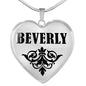 Beverly v01 - Heart Pendant Luxury Necklace