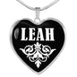 Leah v02 - Heart Pendant Luxury Necklace