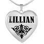 Lillian v01 - Heart Pendant Luxury Necklace