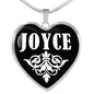 Joyce v02 - Heart Pendant Luxury Necklace