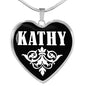 Kathy v02 - Heart Pendant Luxury Necklace