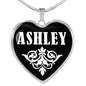 Ashley v02 - Heart Pendant Luxury Necklace
