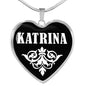 Katrina v02 - Heart Pendant Luxury Necklace
