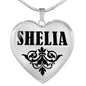 Shelia v01 - Heart Pendant Luxury Necklace