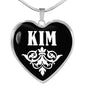 Kim v02 - Heart Pendant Luxury Necklace