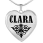 Clara v01 - Heart Pendant Luxury Necklace