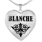 Blanche v01 - Heart Pendant Luxury Necklace