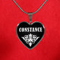 Constance v02 - Heart Pendant Luxury Necklace