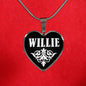 Willie v02 - Heart Pendant Luxury Necklace