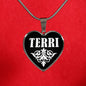 Terri v02 - Heart Pendant Luxury Necklace