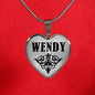 Wendy v01 - Heart Pendant Luxury Necklace