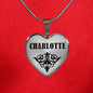 Charlotte v01 - Heart Pendant Luxury Necklace