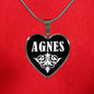 Agnes v02 - Heart Pendant Luxury Necklace