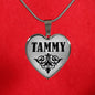 Tammy v01 - Heart Pendant Luxury Necklace