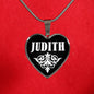 Judith v02 - Heart Pendant Luxury Necklace