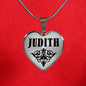 Judith v01 - Heart Pendant Luxury Necklace