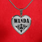 Wanda v01 - Heart Pendant Luxury Necklace