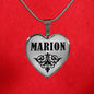 Marion v01 - Heart Pendant Luxury Necklace