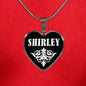 Shirley v02 - Heart Pendant Luxury Necklace