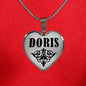 Doris v01 - Heart Pendant Luxury Necklace
