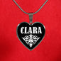 Clara v02 - Heart Pendant Luxury Necklace