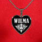 Wilma v02 - Heart Pendant Luxury Necklace