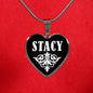 Stacy v02 - Heart Pendant Luxury Necklace