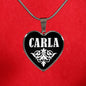 Carla v02 - Heart Pendant Luxury Necklace