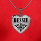 Bessie v01 - Heart Pendant Luxury Necklace