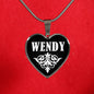 Wendy v02 - Heart Pendant Luxury Necklace