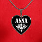 Anna v02 - Heart Pendant Luxury Necklace