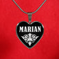 Marian v02 - Heart Pendant Luxury Necklace