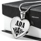 Ada v01 - Heart Pendant Luxury Necklace