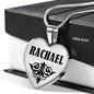 Rachael v01 - Heart Pendant Luxury Necklace