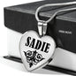 Sadie v01 - Heart Pendant Luxury Necklace
